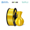 SUNLU 3D Printer Filament Silk PLA+ Smooth Glossy Finish Neat Winding